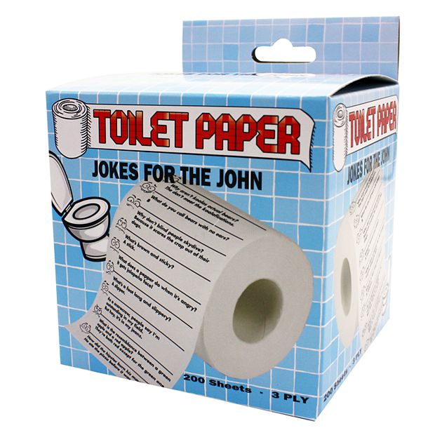  Funny Novelty Toilet Paper - Hilarious White Elephant