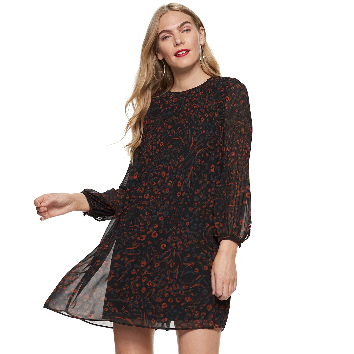 kohls shift dress