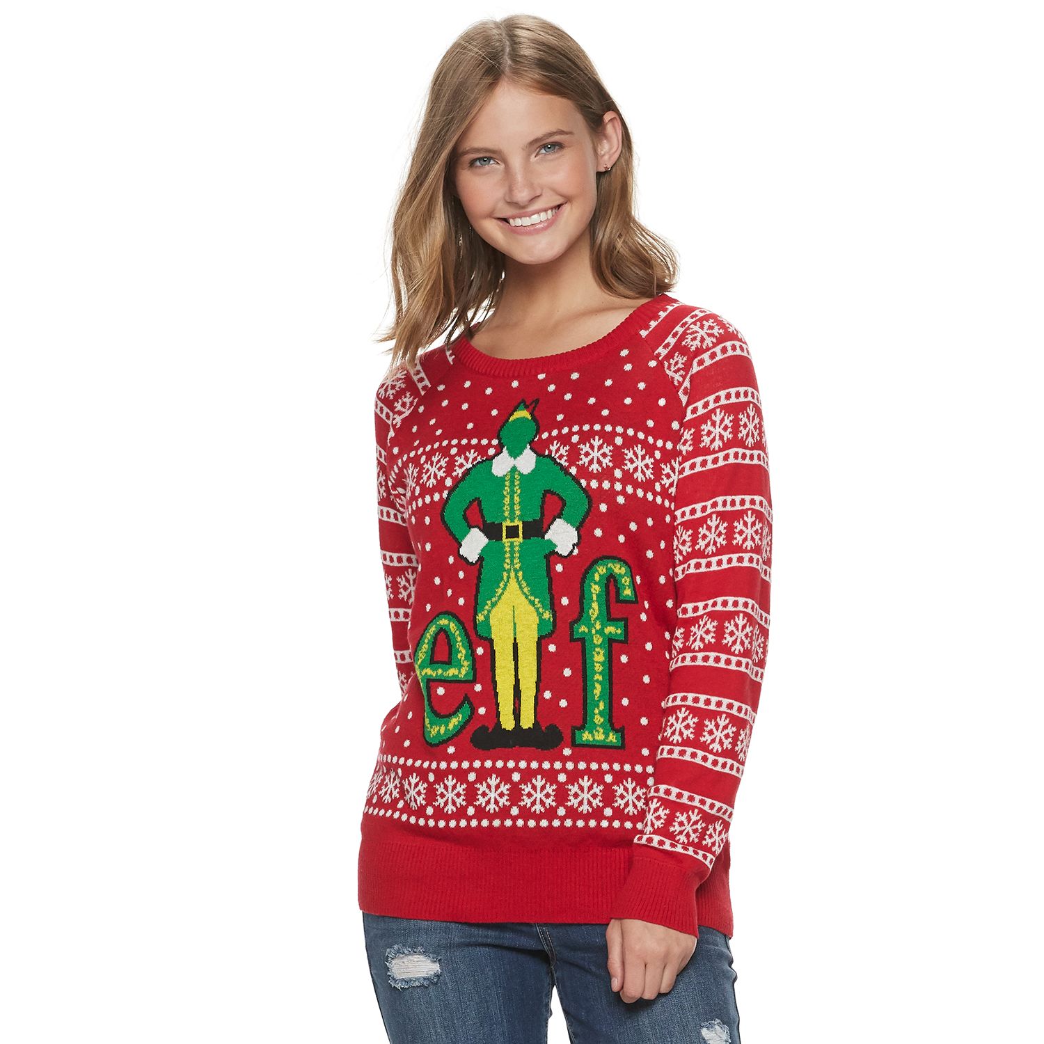 kohls elf sweater