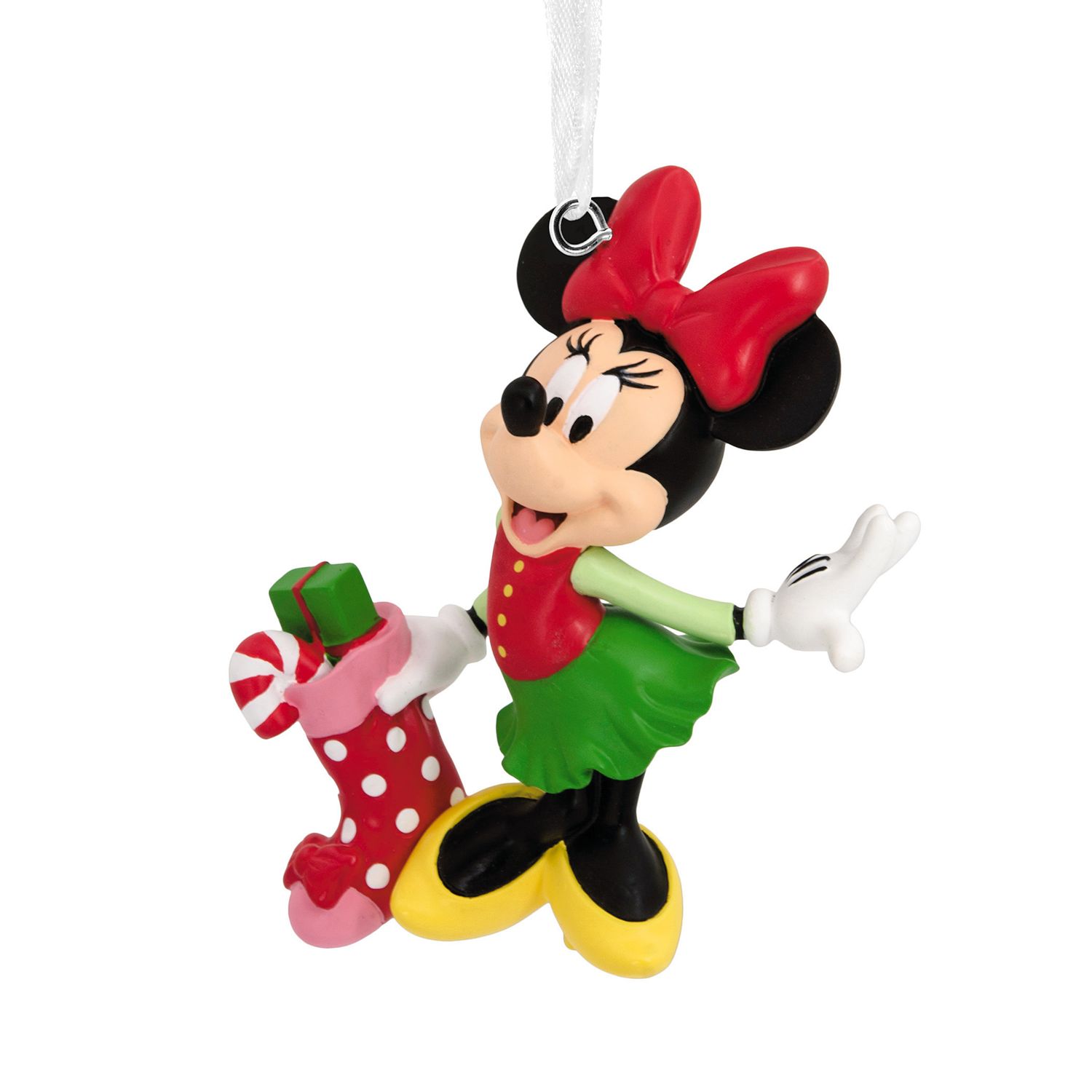 Disney Minnie Mouse Stocking 2019 Hallmark Christmas Ornament