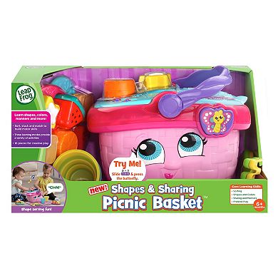 LeapFrog Shapes & Sharing Picnic Basket