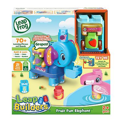 LeapFrog LeapBuilders Fruit Fun Elephant