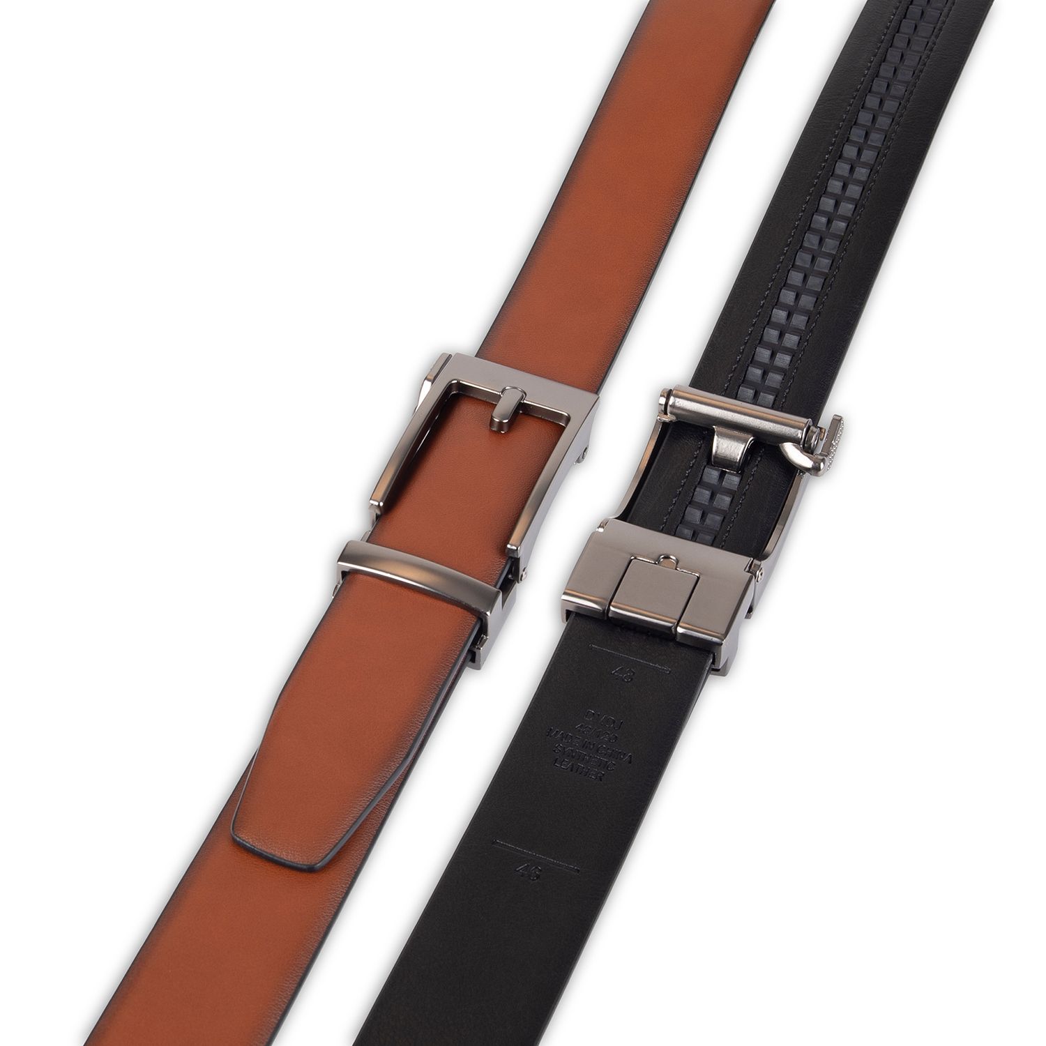 men's exact fit slide dress belt