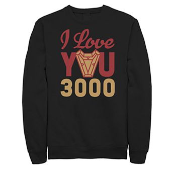 Juniors' Marvel's Avengers Iron Man Arc Reactor Heart Fleece