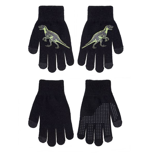 Boys Urban Pipeline 2 Pack Gripper Touchscreen Compatible Gloves - roblox gear codes glove