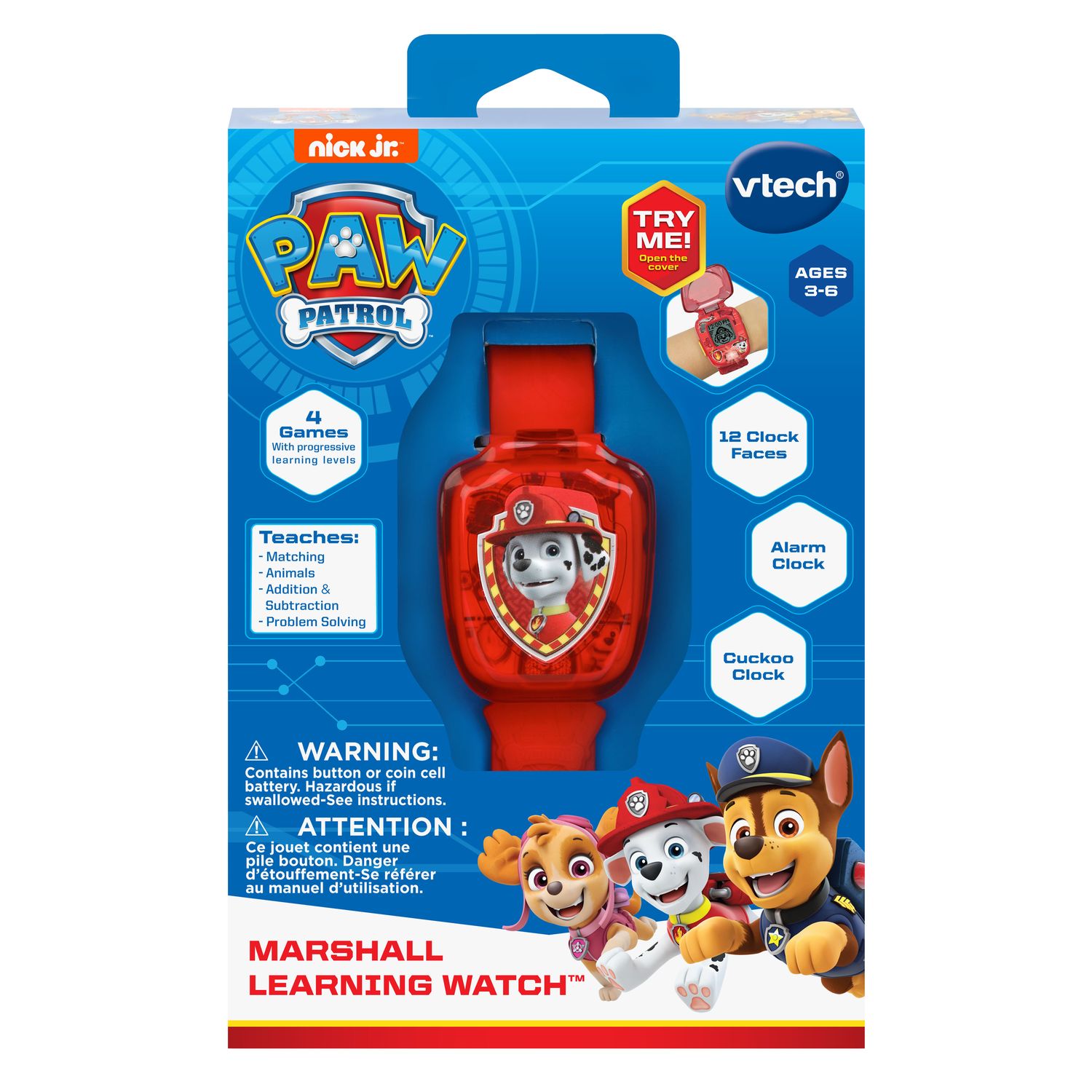 vtech paw patrol read and learn marshall