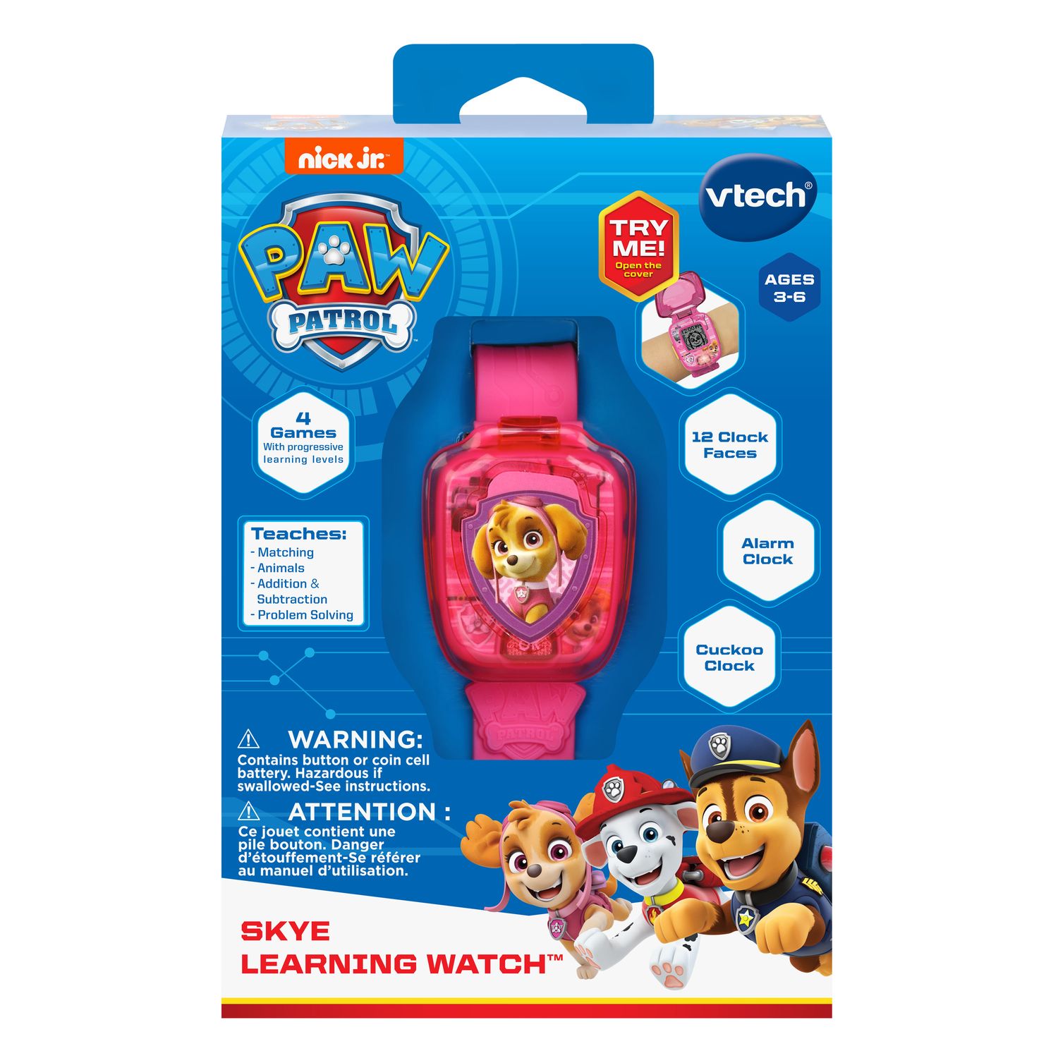 paw patrol skye watch