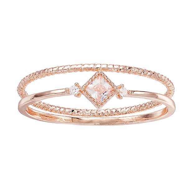 Kohls rose gold deals rings