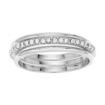 LC Lauren Conrad Stacking Ring Set