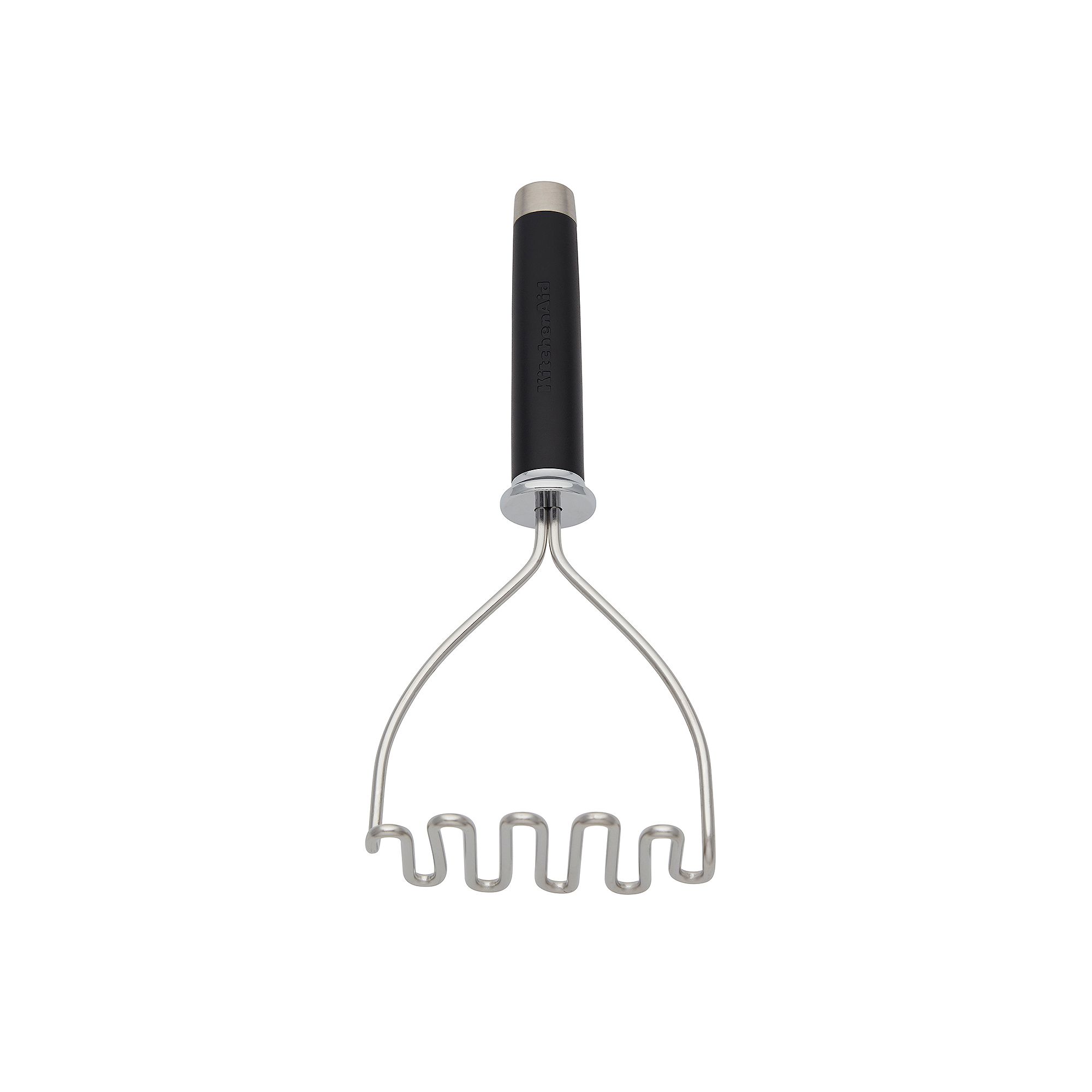 KitchenAid® Gourmet Stainless Steel Wire Masher, Black