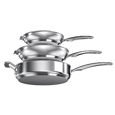 Cuisinart® SmartNest 11-pc. Stainless Steel Cookware Set
