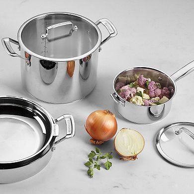 Cuisinart® SmartNest 11-pc. Stainless Steel Cookware Set