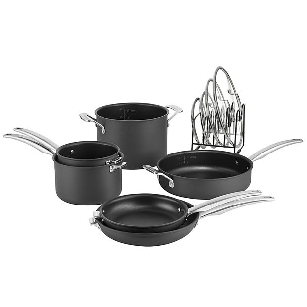 Cuisinart® 11-pc. Nonstick Hard-Anodized Nesting Cookware Set