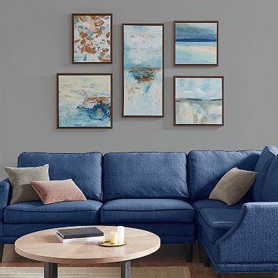 Madison Park Blue Horizon Wall Art 5-piece Set