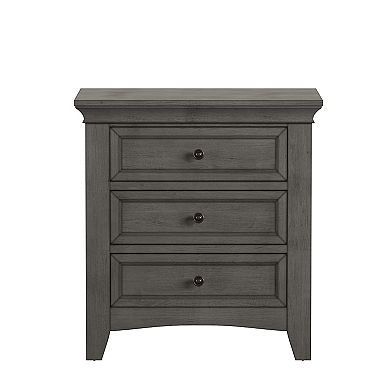 HomeVance Sophia 3-Drawer Nightstand