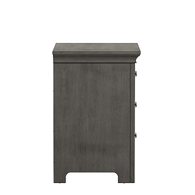 HomeVance Sophia 3-Drawer Nightstand