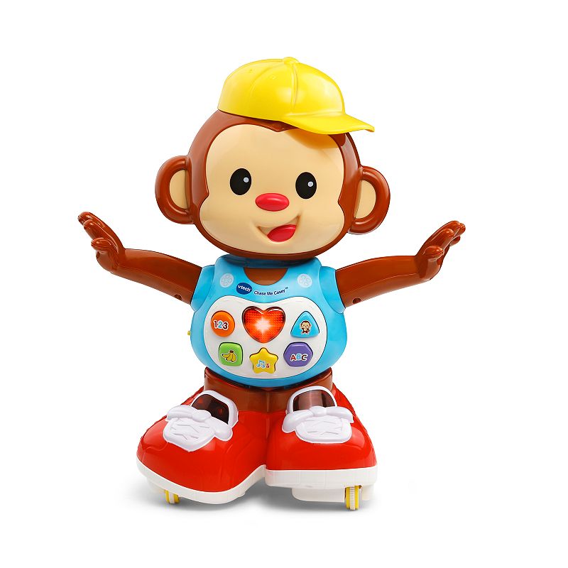 VTech Chase Me Casey Monkey, Encourages Crawling, Great Toy for Baby