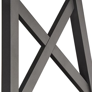 HomeVance Industrial Finish End Table