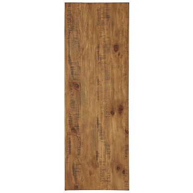 HomeVance Industrial Finish Sofa Table