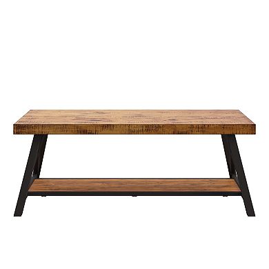 HomeVance Industrial Finish Cocktail Table