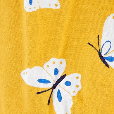 Baby Girl Carter's Butterfly Jersey Jumpsuit