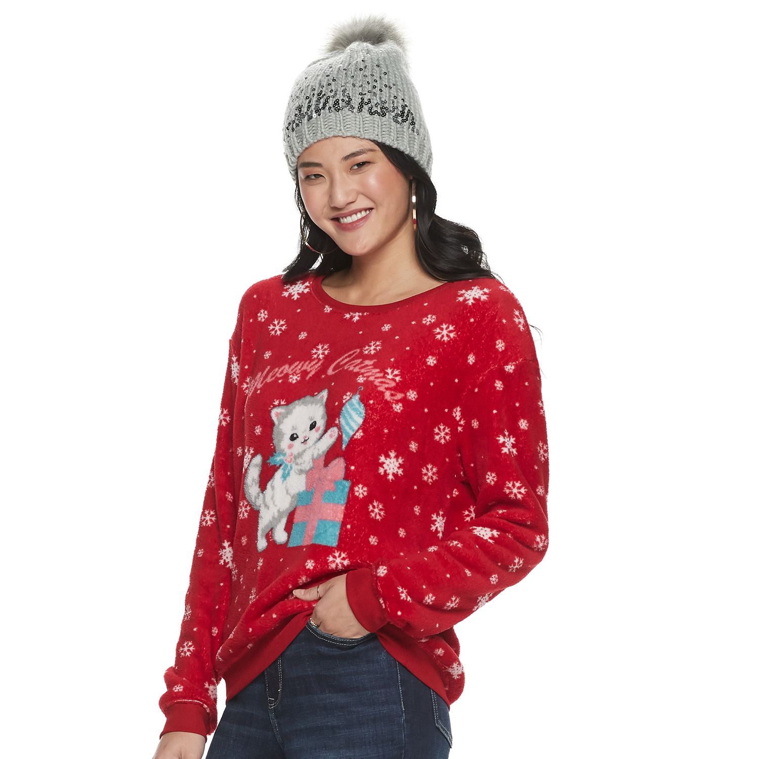 kohls christmas sweatshirt