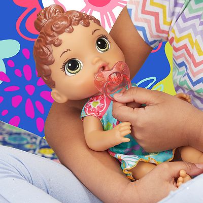 Baby Alive Baby Lil Sounds Brown Hair Baby Doll