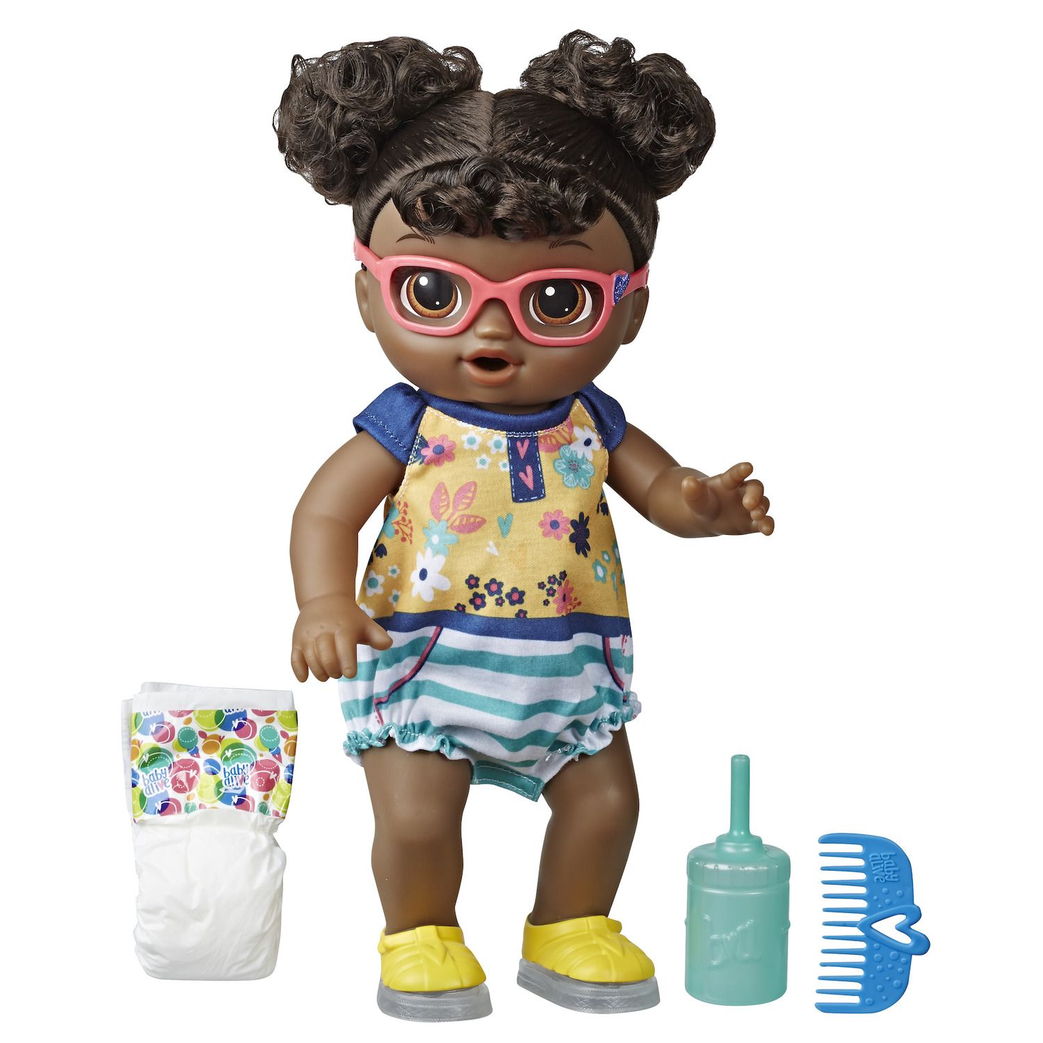 black toy doll