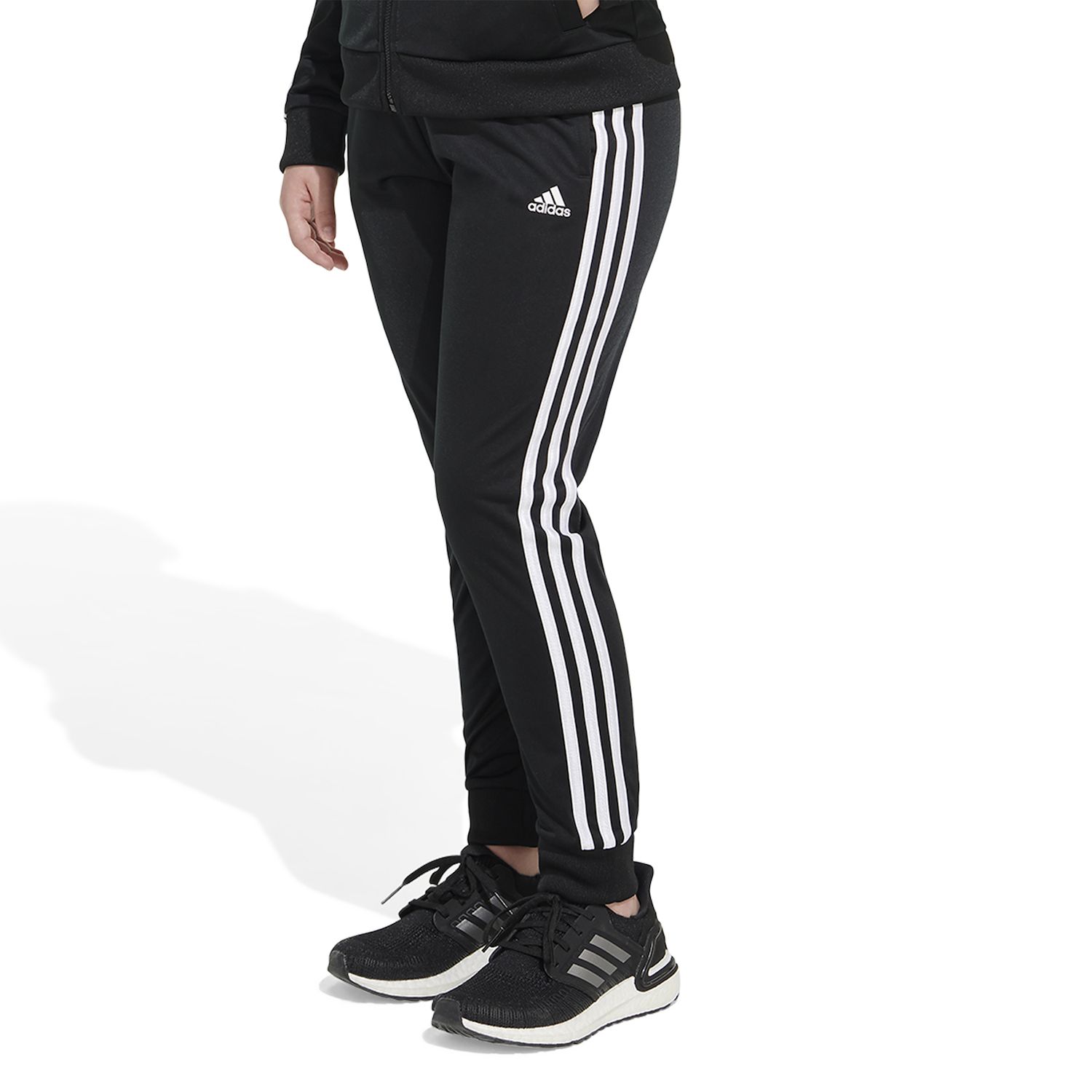 adidas side stripe joggers