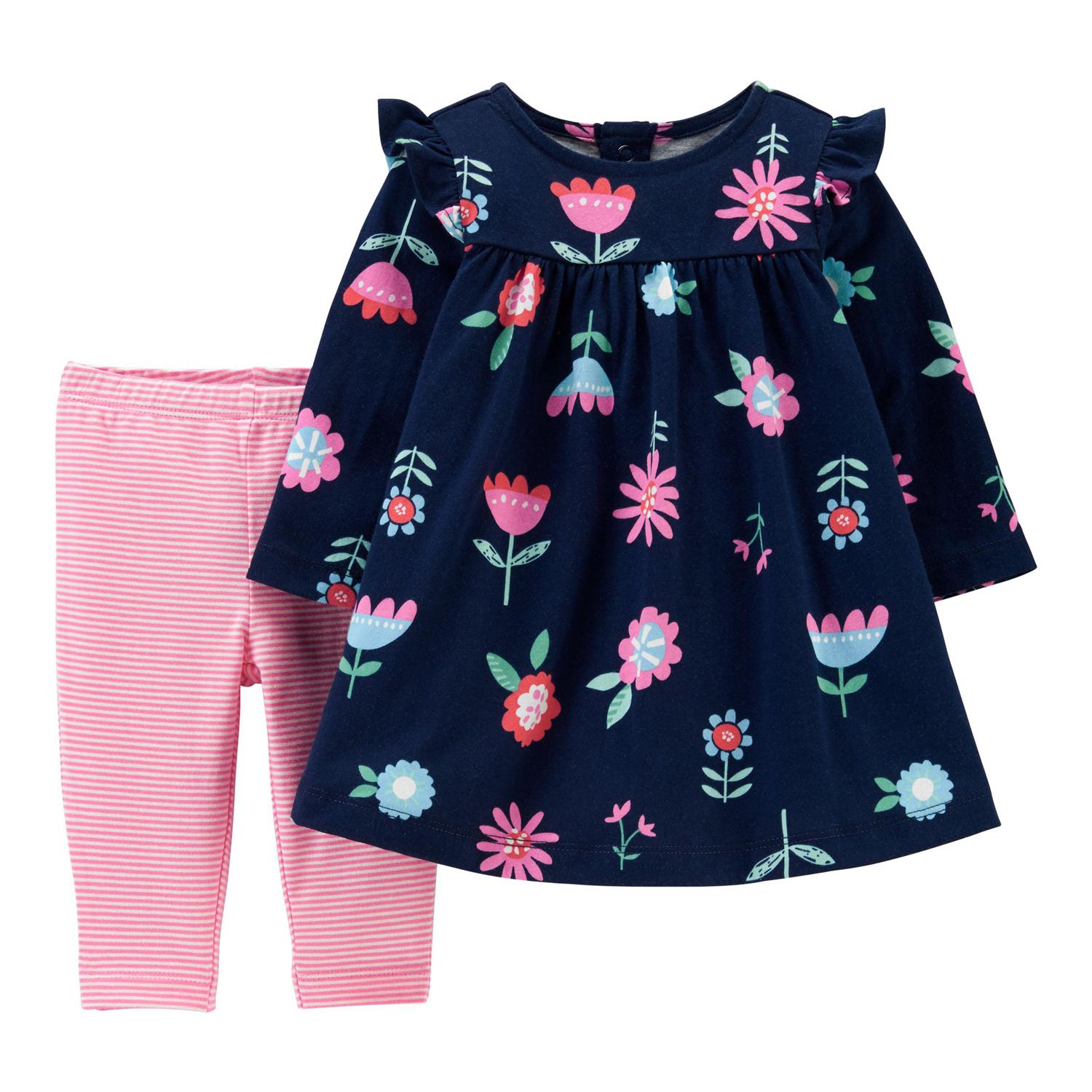 baby dress and leggings set