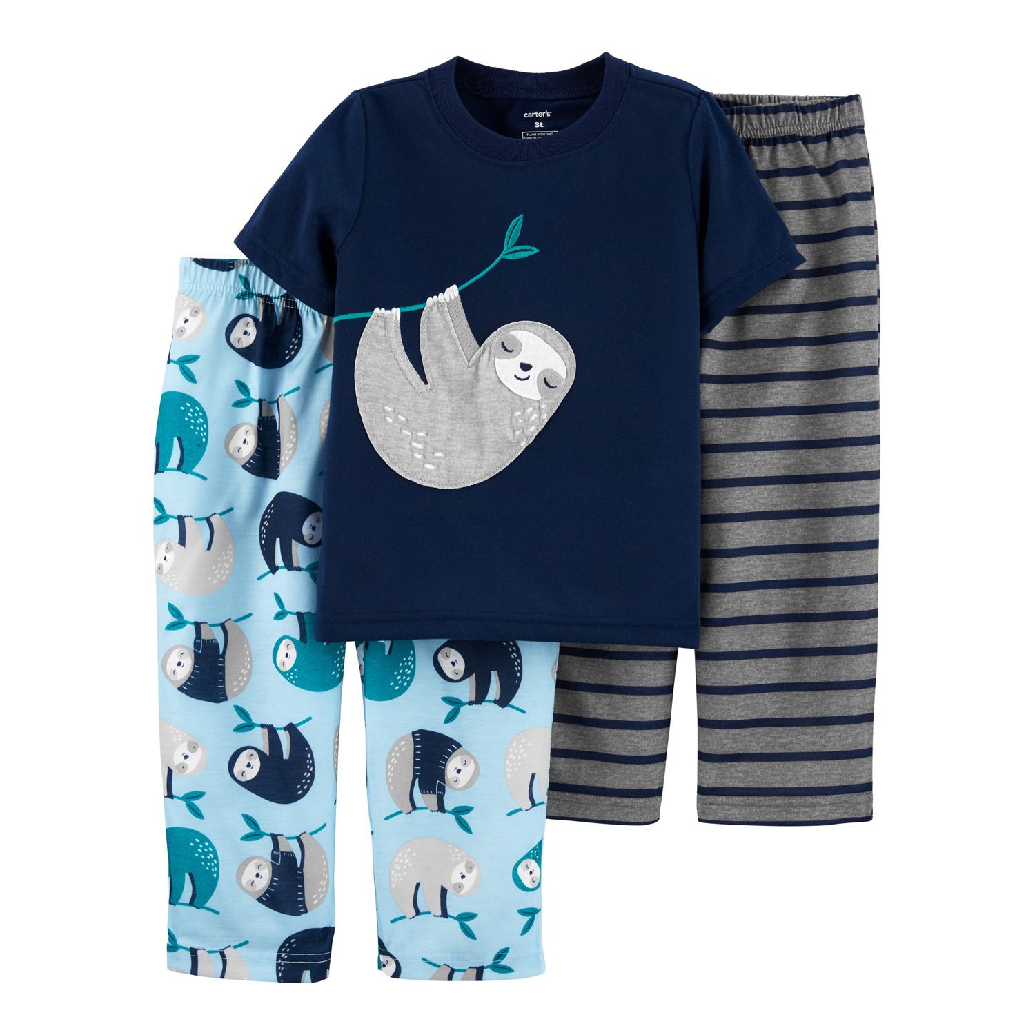 carter's 3 piece pajama set