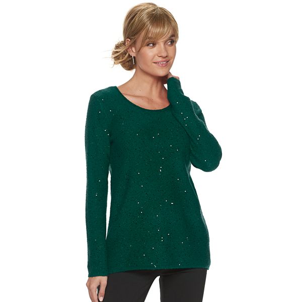 Kohls 2024 green sweater