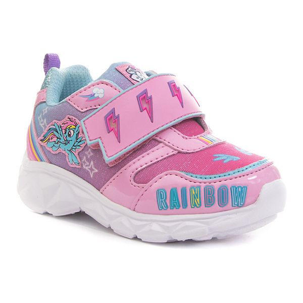 My Little Pony Rainbow Dash Toddler Girls Light Up Shoes