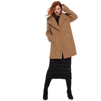 Women's Nine West Warm Teddy Coat