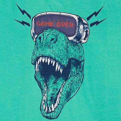 Boys 4-14 Carter's Virtual Reality Dinosaur Holographic Tee