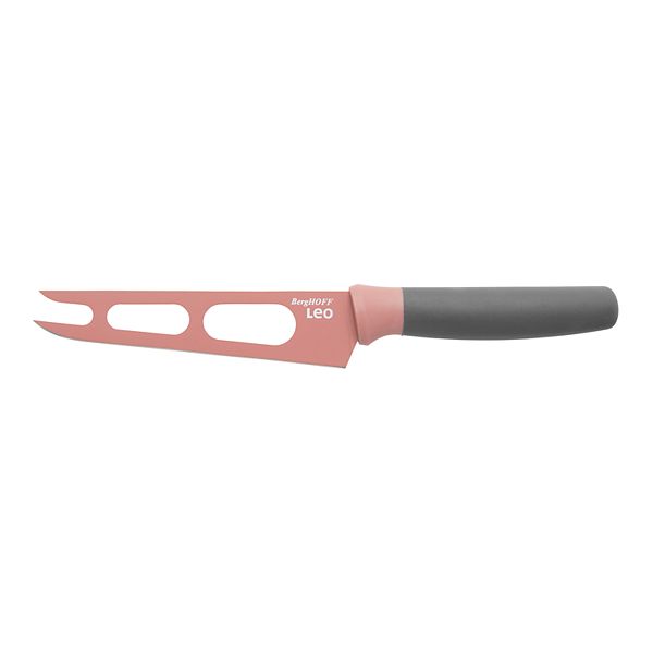 BergHOFF Leo 5" Stainless Steel Cheese Knife, Pink