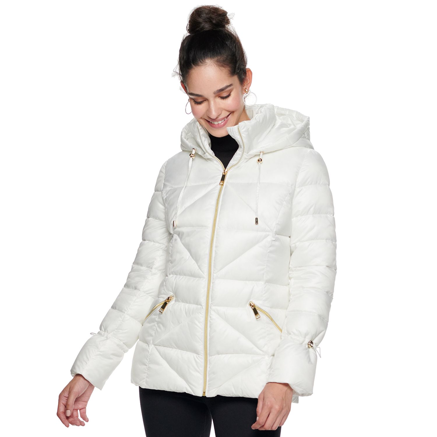 kohls womens puffer coats