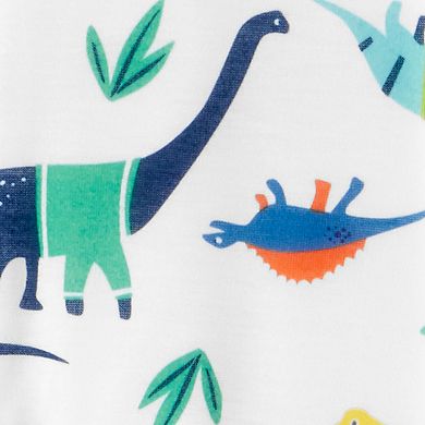 Baby Carter's Dinosaur Zip Footed Pajamas