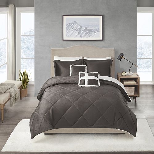 True North Mink To Sherpa Comforter Set