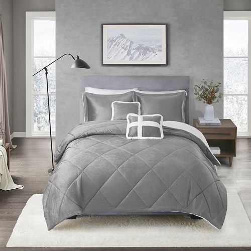 Mink To Sherpa Comforter Set 42 49