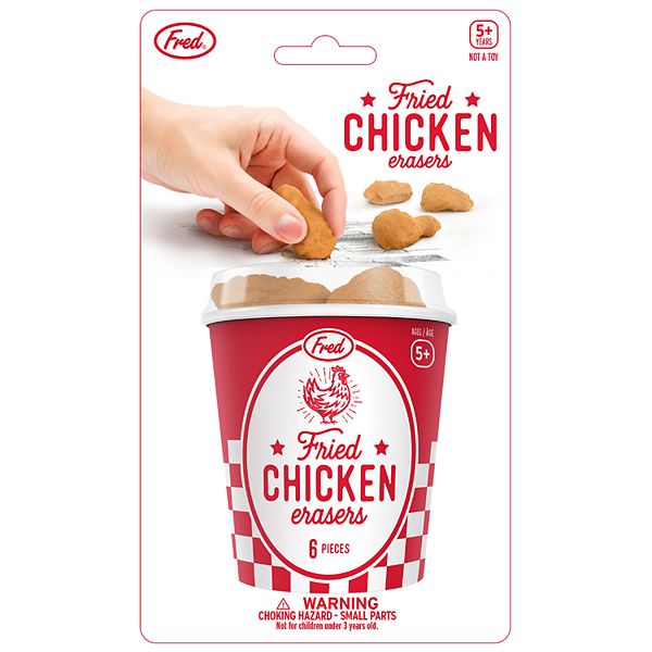 Fred Fried Chicken Erasers