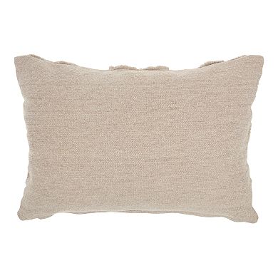 Mina Victory Life Styles Raised Hearts Throw Pillow