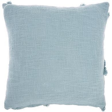 Mina Victory Distressed Geometric Throw Pillow