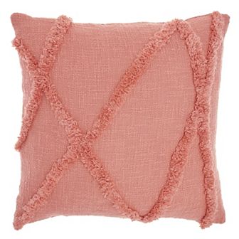 Mina Victory Distressed Geometric Throw Pillow