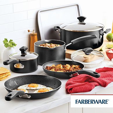 Farberware Cookstart 15-pc. DiamondMax Nonstick Cookware Set