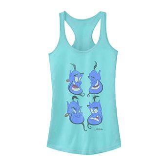Juniors' Disney's Aladdin Genie Expressions Classic Tank Top