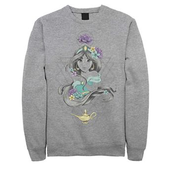 Juniors' Disney's Aladdin Jasmine Geometric Graphic Sweatshirt