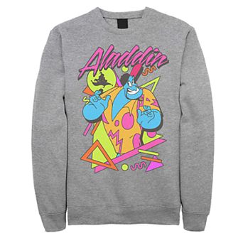 Juniors' Disney's Aladdin Retro Genie Graphic Sweatshirt