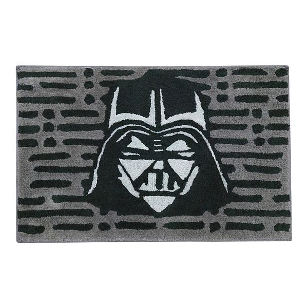 Star Wars Darth Vader Bathroom Rug 4PCS Shower Curtain Bath Mat Toilet Lid  Cover 