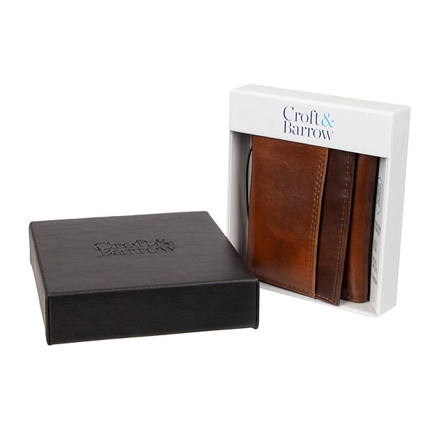 Men s Croft Barrow RFID Trifold Wallet